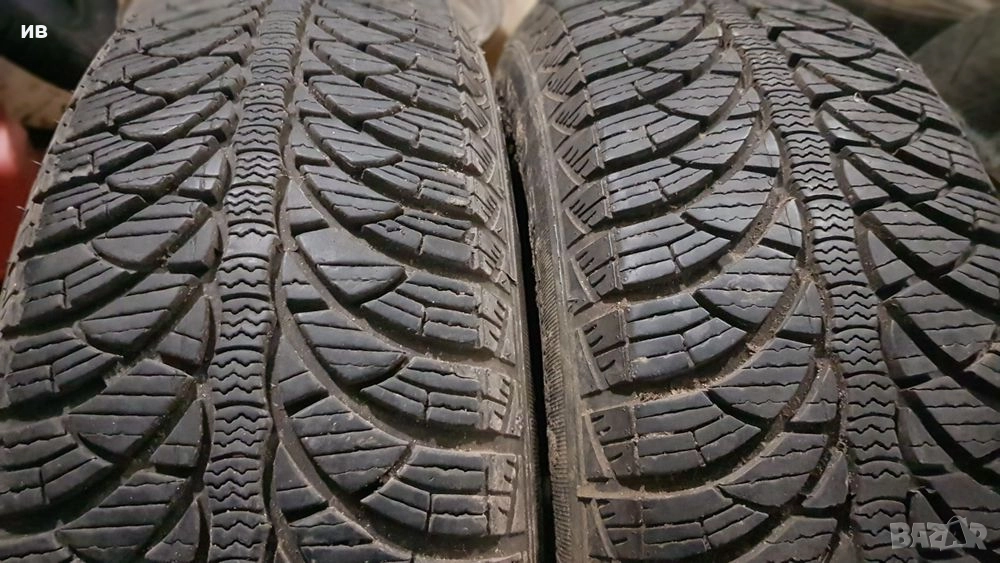 4 бр. зимни гуми + джанти 185/65/14 , снимка 1