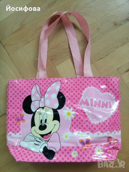 закачлива детска чанта Мини Маус, снимка 1