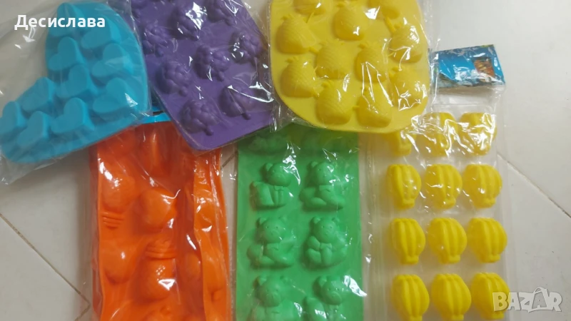 Силиконови форми молдове за бонбони, снимка 1