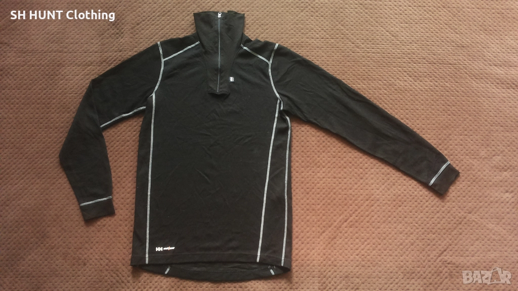 HELLY HANSEN 75027 57% Merino Wool Twermo Work Wear размер M / L работна термо блуза W4-717, снимка 1