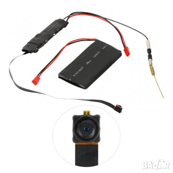 Скрита мини камера за вграждане, снимка 1