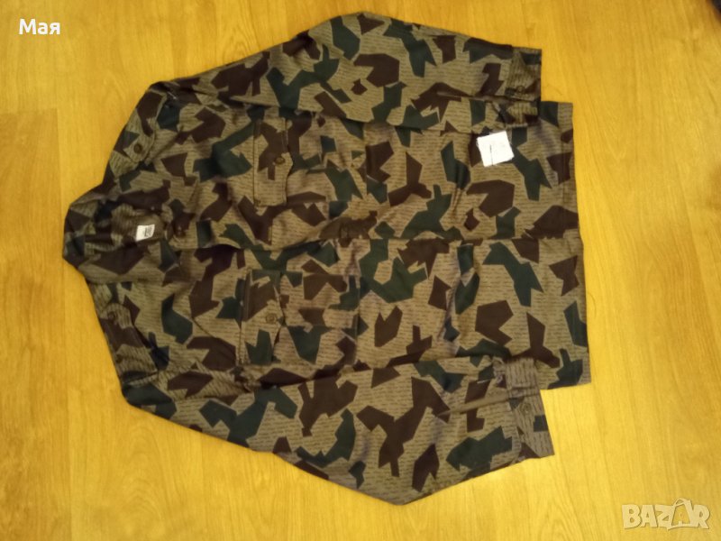 Камуфлирана риза - куртка набрана отзад и клин нови, снимка 1