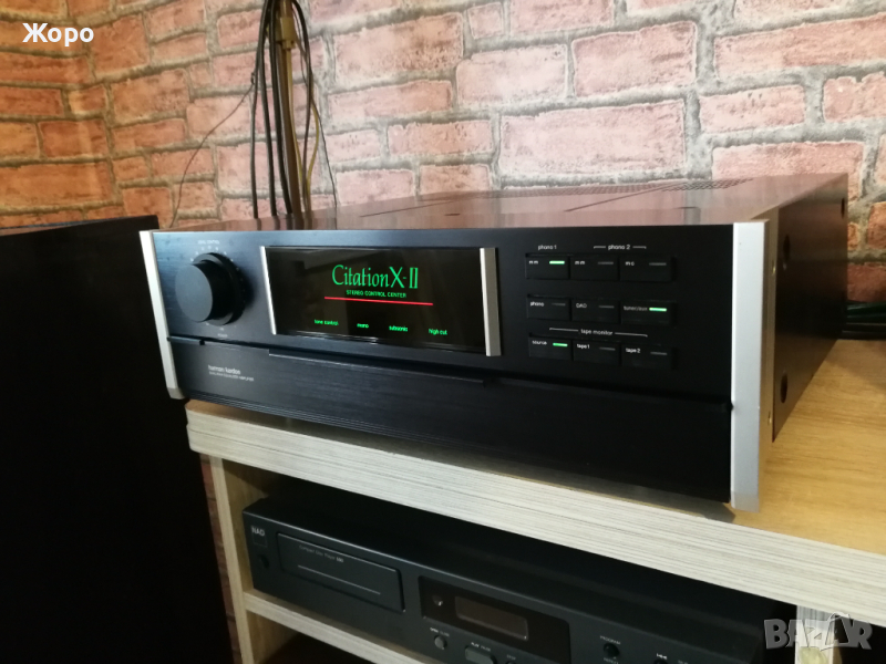 Harman Kardon Citation X II class A preamp dual RIAA MM MC., снимка 1