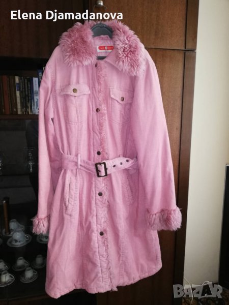 Дамско палто-кадифе +подарък, снимка 1