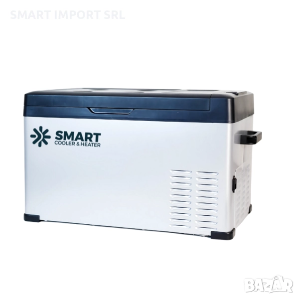 Хладилник за автомобил с компресор Smart Cooler 30L, 12/24 V, с LCD дисплей и Bluetooth, снимка 1