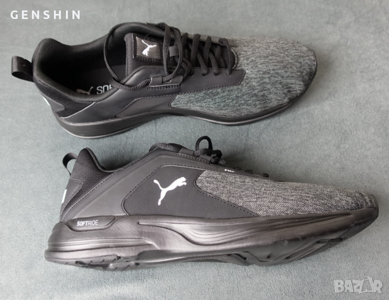 Puma маратонки в черно и сиво, снимка 1