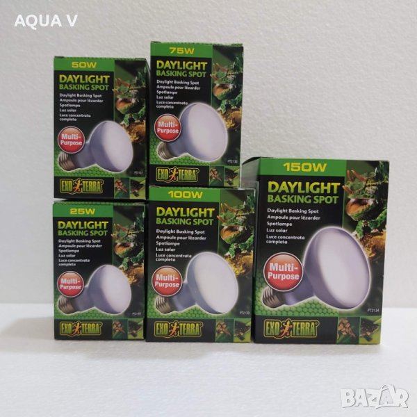 Крушка за терариум Exo Terra Daylight Basking spot от 25 до 150W, снимка 1