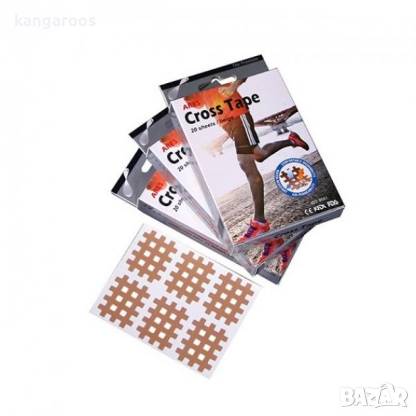 Крос тейп Ares Cross Tape Тип B 6 на лист (20 листа) Южна Корея, снимка 1