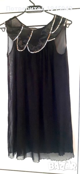 черна туника С размер, снимка 1