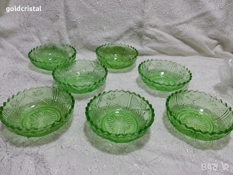 Стъклени купички цветно стъкло , снимка 1