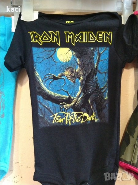 Боди за бебе на метал групи., снимка 1