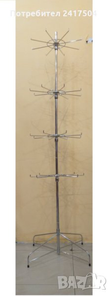 Чисто нова метална въртележка, стелаж, снимка 1