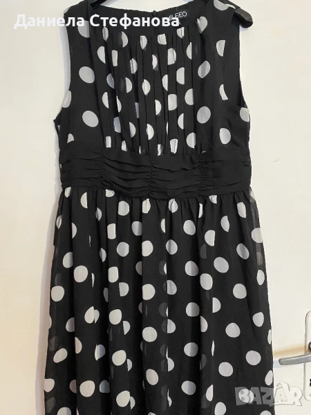 Рокля на точки, Mileeo, нова с етикет, снимка 1