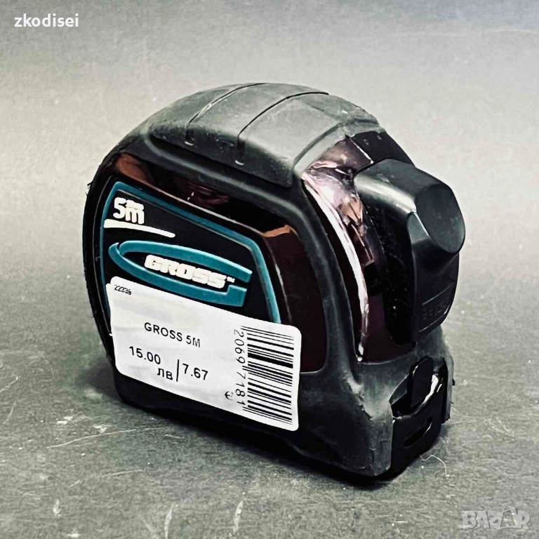 Ролетка GROSS 5м, снимка 1