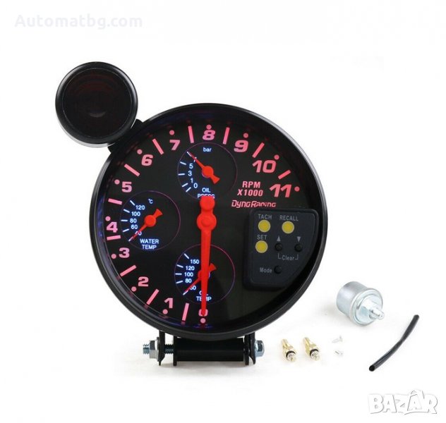 Електрически уред за измерване 4 в 1 за нивото на водата, температурата на маслото, нялягане масло, снимка 1