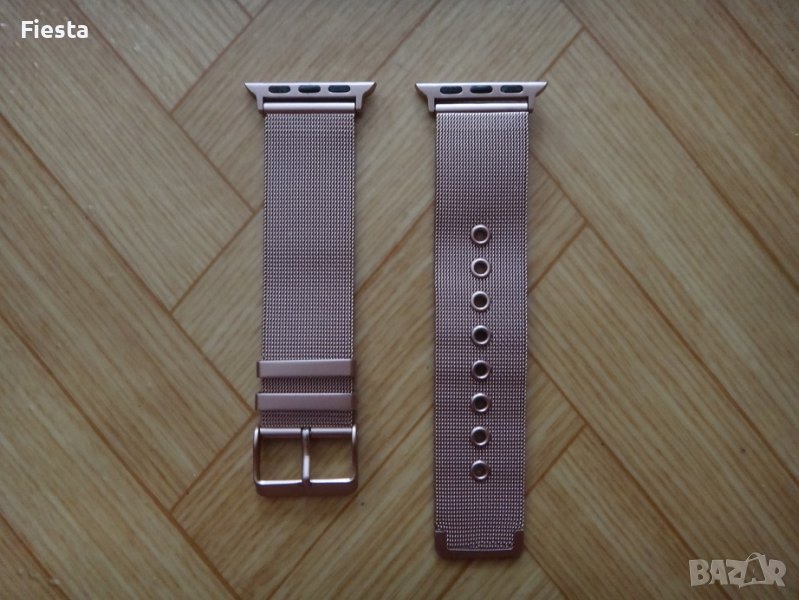 Нова Каишка за часовник Apple iWatch тип Milanese Loop - 40mm Rose Gold, снимка 1