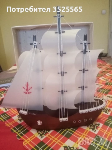 Кораб-лампа, снимка 4 - Антикварни и старинни предмети - 53029126