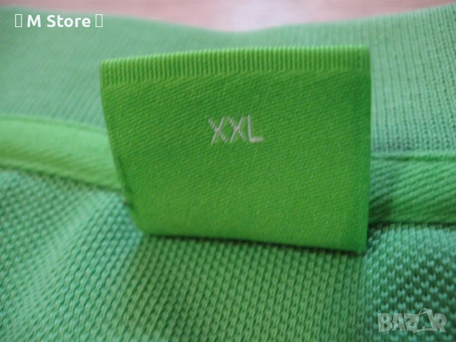 Hugo Boss Green polo t shirt ХХL мъжка тениска, снимка 5 - Тениски - 51331388