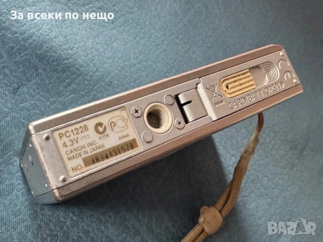 Цифров фотоапарат CANON IXUS 70 , Made in Japan, снимка 7 - Фотоапарати - 50534735