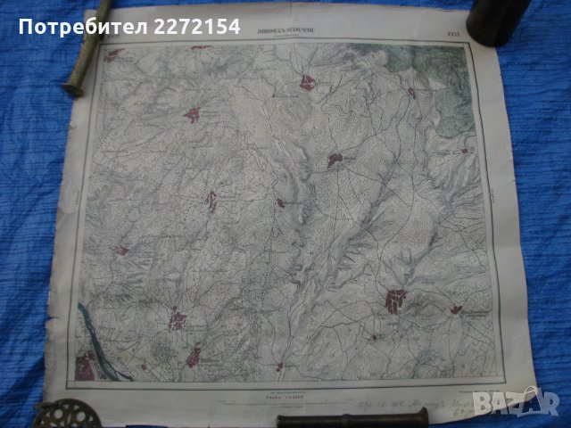 Стара военна карта-4