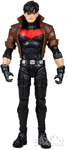 Екшън фигура McFarlane DC Comics: Multiverse - Red Hood (The New 52) (Unmasked) (Gold Label), 18 cm, снимка 5 - Колекции - 38894844