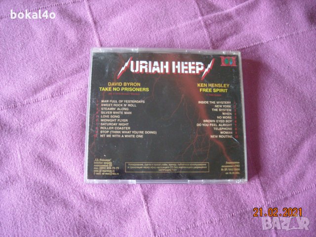 Uriah Heep, снимка 4 - CD дискове - 34360171