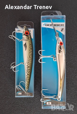 Морски воблери BOMBER, снимка 2 - Такъми - 53106062