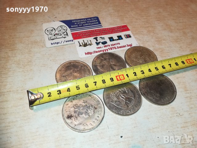 долари монети 6бр 1912201931, снимка 3 - Колекции - 31174179