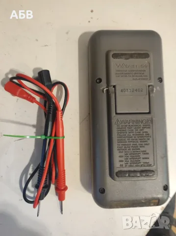 Продава се цифров мултиметър WAVETEK DM27XT, снимка 3 - Измервателни инструменти - 56318909