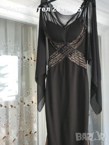 Уникално елегантна дамска официална бална/вечерна рокля, снимка 11 - Рокли - 30761007