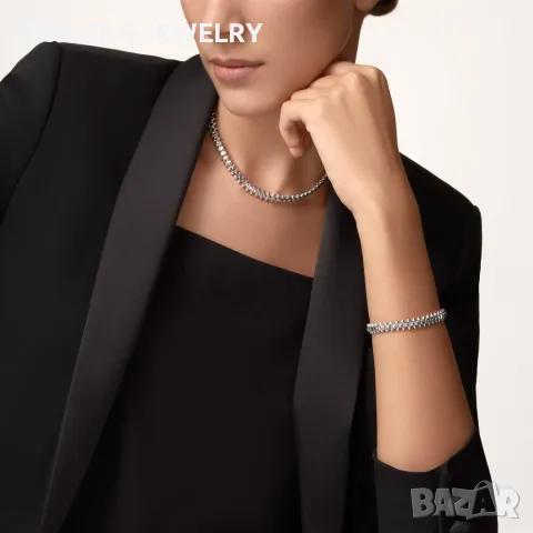 CARTIER Clash de Cartier White Gold Flexible Small Model Дамско Колие, снимка 4 - Колиета, медальони, синджири - 56125689
