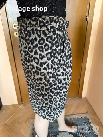 Пола Weekend Max Mara, леопардов принт, размер M, малко L, снимка 6 - Поли - 56551577