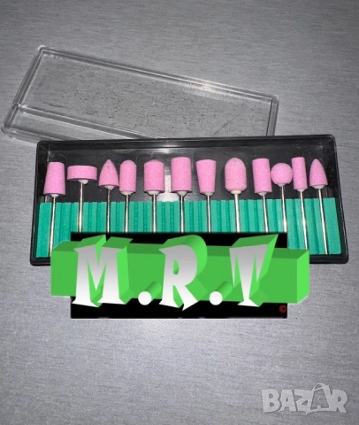 12бр корундови абразивни камъни