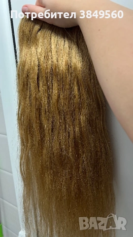 Чисто нови екстеншъни с клипси - 100% естествена славянска коса, снимка 2 - Аксесоари за коса - 53204124