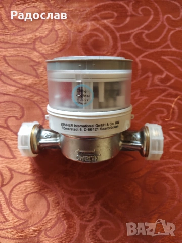 ZENNER водомер за студена вода , снимка 2 - ВИК - 54300824