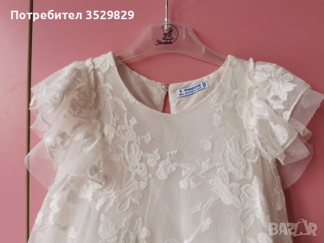 Детска рокля "Mayoral", снимка 2 - Детски рокли и поли - 42083901