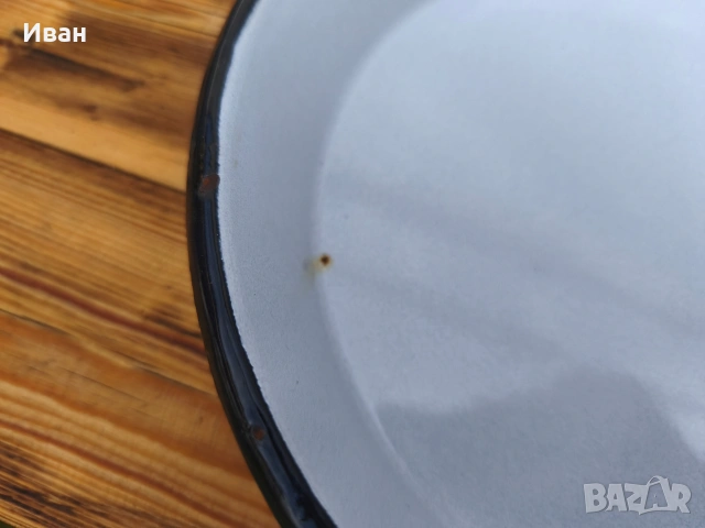 соц емайлиран тиган, снимка 3 - Съдове за готвене - 54117642