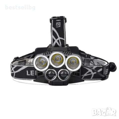 Акумулаторен лед челник фенер за каска риболов планина лов бягане лупа, снимка 6 - Къмпинг осветление - 29104666