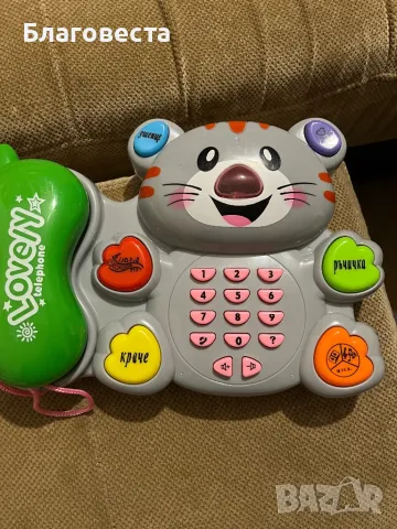 ЗИМ Музикален телефон коте Лъки, снимка 1