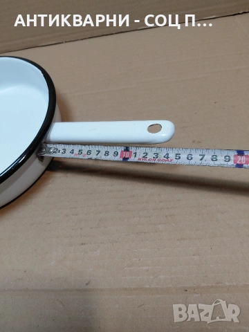 Соц Стар Емалиран Тиган. НОМЕР 538., снимка 9 - Антикварни и старинни предмети - 54306505