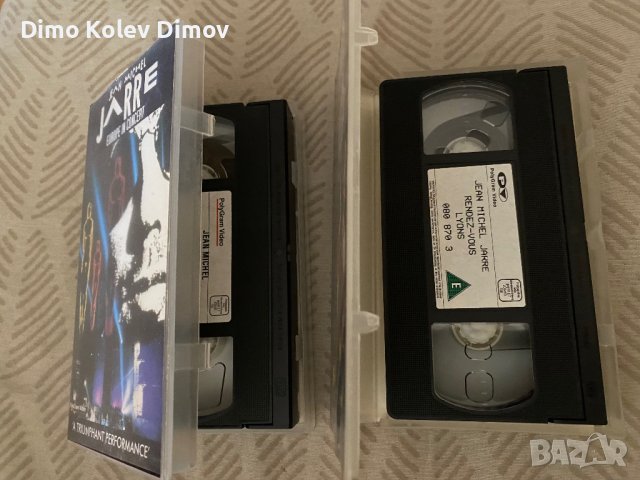 Jean Michel VHS HIFI Колекция Видео Касети, снимка 4 - Други музикални жанрове - 42374497