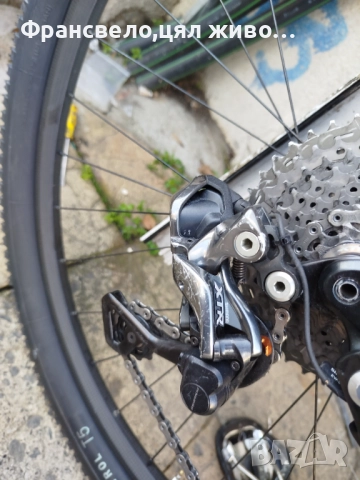 Сет Shimano xtr m 9050 без лява команда и зарядно с лек проблем , снимка 6 - Части за велосипеди - 52546791