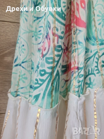 Лятна дълга бохо рокля , снимка 4 - Рокли - 54311145