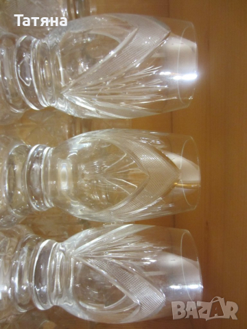 ЧАШИ кристални, снимка 12 - Сервизи - 12614242