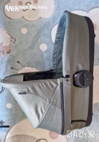 Бебешка количка Harvey 3 Premium Emerald Green, снимка 8 - Детски колички - 53902768