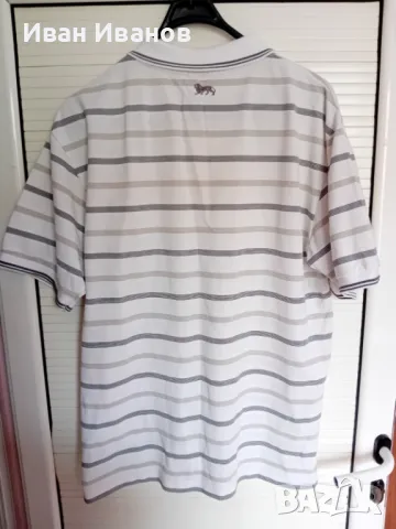 Оригинална фланелка с яка Lonsdale, снимка 3 - Тениски - 50431574