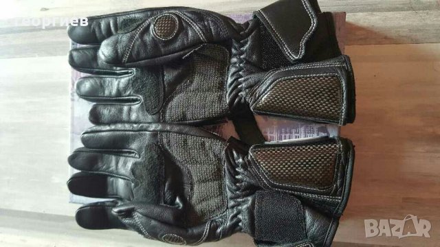  ръкавици за мотор кожени нови PROGRIP ART RACING GLOVES - BLACK, снимка 1 - Други спортове - 30268132