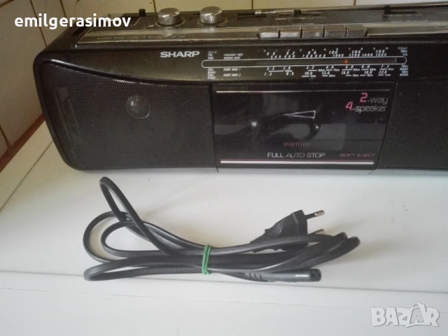 Радиокасетофони SHARP и SONY., снимка 7 - Радиокасетофони, транзистори - 52679785