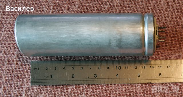 Продавам работен кондензатор, 450VAC, 10uF, изводи 6.3x0.8 mm, снимка 2 - Други машини и части - 31373941