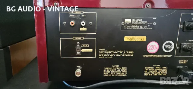 SANSUI BA-3000, CA-3000 крайно стъпало и предусивател, снимка 13 - Ресийвъри, усилватели, смесителни пултове - 49917215
